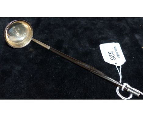 A small Victorian toddy ladle, Glasgow 1844