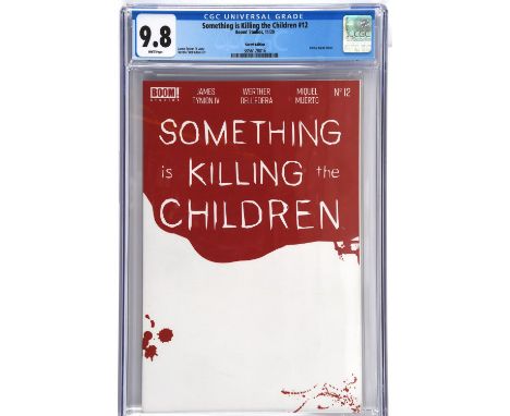 Something is Killing the Children No. 12 bloody sketch virgin variant cover CGC Grade 9.8 (Boom! Studios Comics, November 202