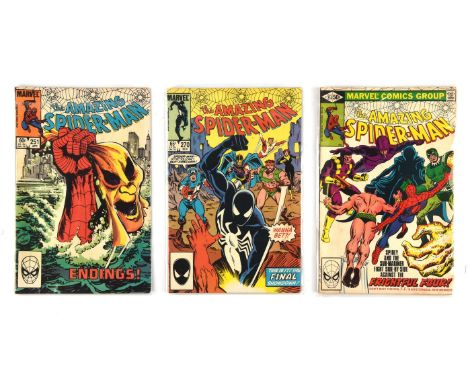 Marvel Comics: a group of 45 Bronze-age comics from popular titles (Marvel Comics, 1976 onwards).This lot features:Amazing Sp