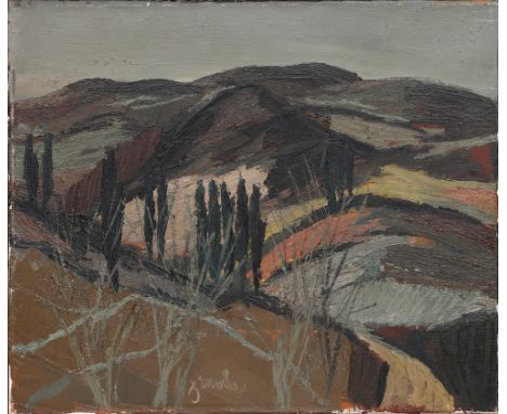 Jan van Heel (1898-1990) "Spain", signed lower middle, dated 1965 verso. Olieverf op doek, 50 x 60 cm. 