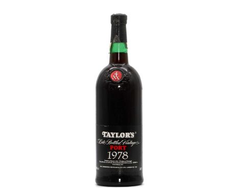 Taylors, Late Bottled Vintage Port, 1978 (1 Magnum)Condition ReportPlease note we cannot guarantee condition of contents or q
