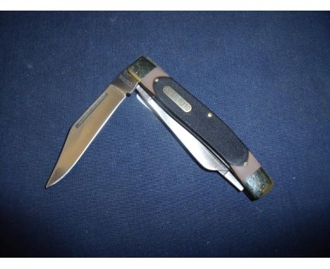 Old Timer Schrade three bladed pocket knife 