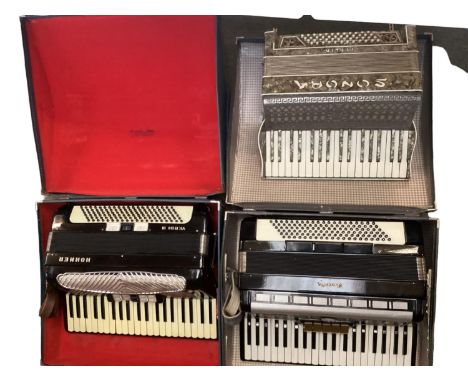 Three Accordions - Sonora, Galotta, Hohner 