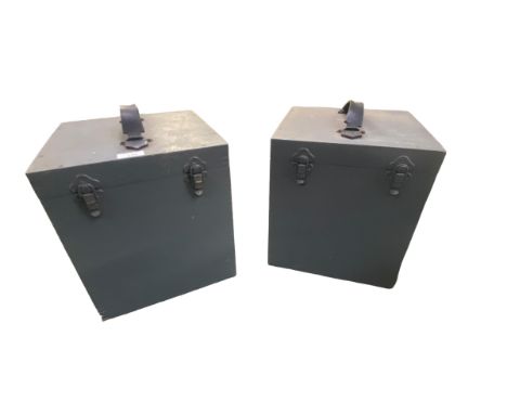 Two US Army Air Forces sighting heads.  Type K-14C Gun Sight DWG No 5600108 Ser No AF-94, Contract AF33(038)27956 Spec MIL-S-