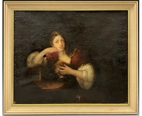 William Hogarth (1697-1764) attributed to, Sigismundaoil on canvas, 51.5cm x 62.5cm.Believed to be the original artwork, crea