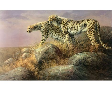 Dick Van Heerde (Dutch 1954-): 'The Sentinels', limited edition giclée print signed and numbered 209/350, with certificate of