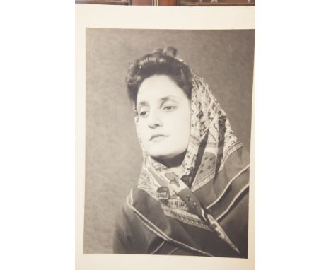RODOLPHE SOIRONA collection of 12 monochrome portrait photographs of celebrities, movie stars, etc. Various sizes with inscri