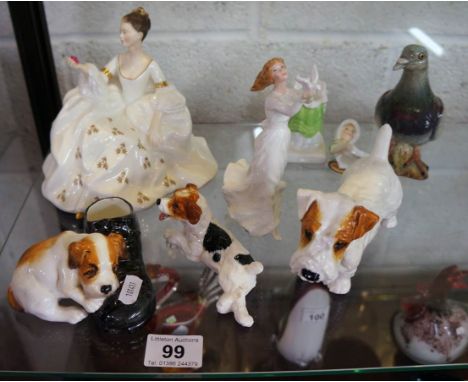 Collection of Royal Worcester etc (some A/F)