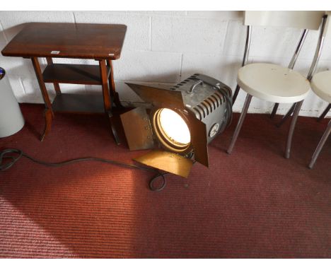 Old 'Strand Electric' industrial theatre lamp - Pattern No 243 - Working