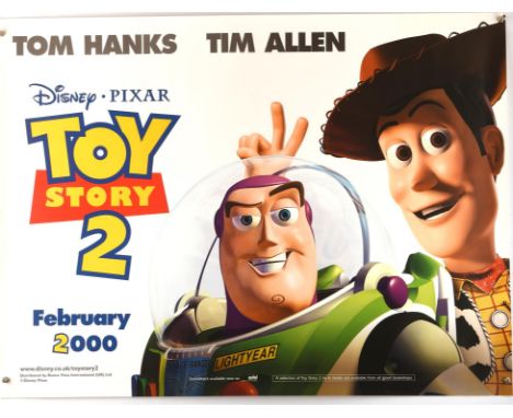 Toy Story 2 (1999), British Quad Film Poster, Teaser, unfolded, 30 x 40 inches Condition Report:  Very good condition 