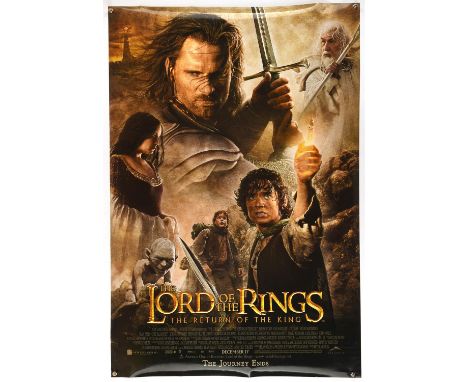 Lord of the Rings: The Return of the King (2003), US One Sheet Movie Poster, unfolded, 30 x 40 inches  Condition Report:  Exc