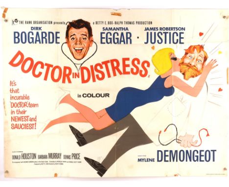 Collection of 12 British Quad Film Posters for Doctor in Distress (1963), Firefox (1982), Doctor Zhivago (1965) (RR 1970s), B