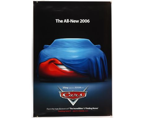 Collection of 4 Cars franchise US One Sheet Film Posters, for Cars (2006), Cars 3 (2017) (x3 different styles), all teasers, 