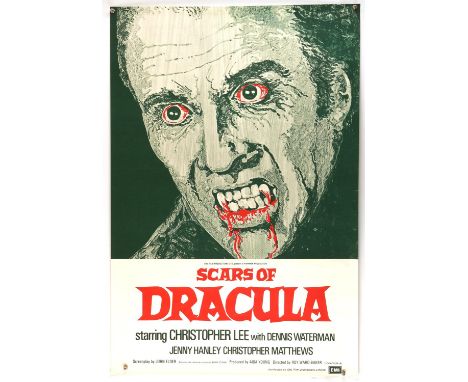 Scars Of Dracula (1970) UK One Sheet PosterUK one-sheet for the Hammer horror classic Scars Of Dracula, issued for the 1970s 