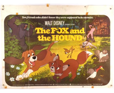 Collection of 14 Walt Disney related Film Posters, British Quads for The Fox and the Hound (1981), Bon Voyage (1962), Freaky 