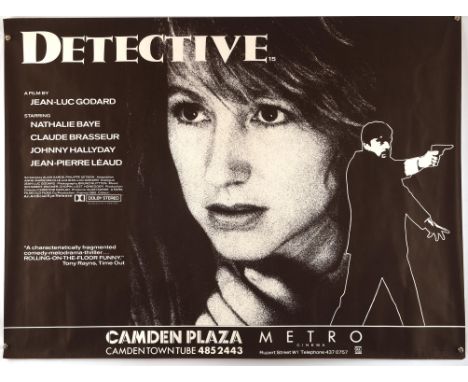 The Detective (1985), British Quad Film Poster, unfolded, 30 x 40 inches Condition Report:  Very good condition, creasing 