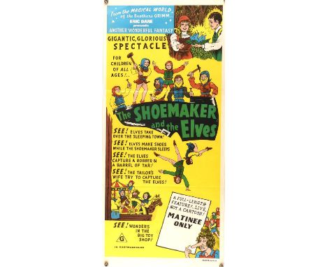 Collection of 12 AUS Daybill Film Posters for The Shoemaker and the Elves (1956), Bambi (1942) (RR 1979), The Love Bug (1969)