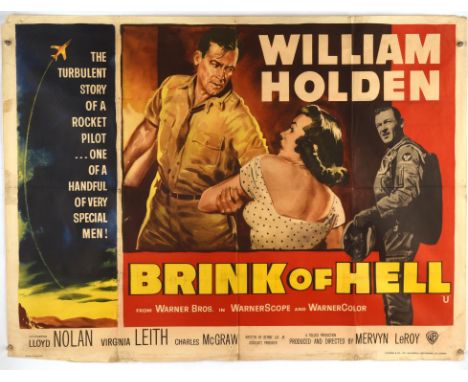 Collection of 5 1950s/60s British Quad Film Posters for Brink of Hell (AKA Toward the Unknown) (1956), Confessions of a Count