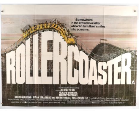 Collection of 10 British Quad Film Posters for: Superman III (1983), Superman IV (1987), Rollercoaster (1977), Meteor (1979),