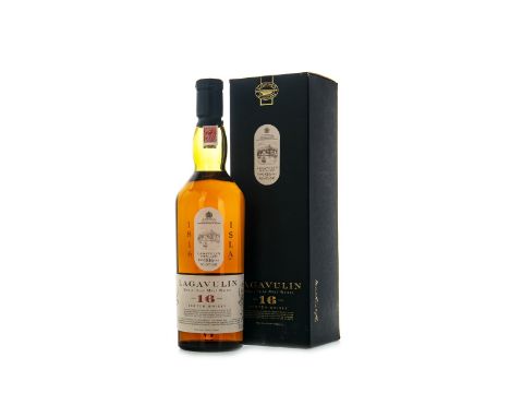 LAGAVULIN AGED 16 YEARS WHITE HORSE DISTILLERS Single Malt Scotch Whisky 70cl, 43% volume, in carton.