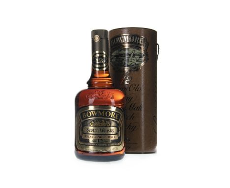 BOWMORE AGED 12 YEARS Single Malt Scotch Whisky 75cl, 40% volume, in tube.