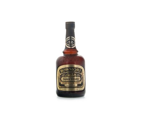 BOWMORE AGED 12 YEARS Single Malt Scotch Whisky 75cl, 40% volume.
