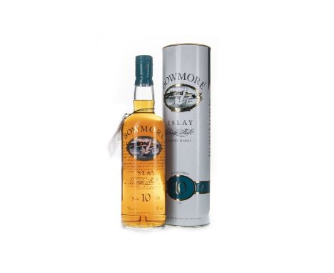 BOWMORE 10 YEARS OLD Single Malt Scotch Whisky 75cl, 40% volume, in tube