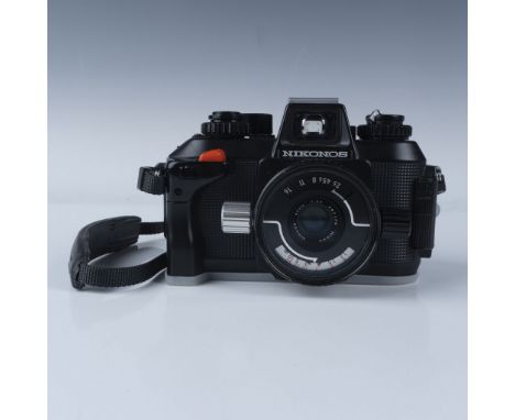 The Nikon Nikonos IV-A is a 35mm amphibious camera introduced in 1980, designed for both underwater and land photography. It 