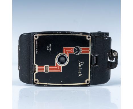 An elegant vintage camera produced by the Universal Camera Corporation in the late 1930s. The AF-2 is part of the affordable 