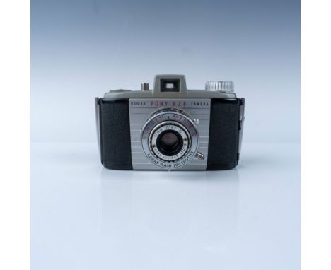 This is a vintage Kodak Pony 828 camera, manufactured by Eastman Kodak Company during the mid-20th century. A classic in mid-
