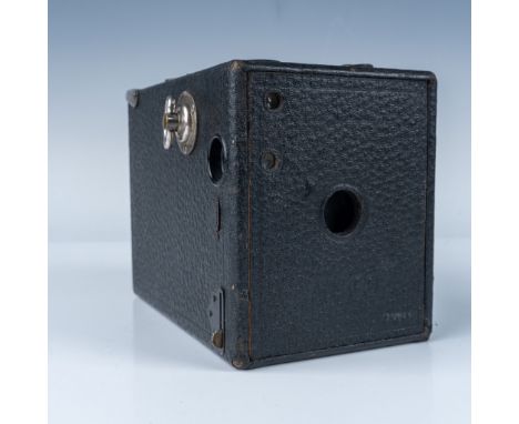 Early 20th-century Ansco No. 2 Box Camera, a classic example of vintage photography equipment. Featuring a simple and robust 