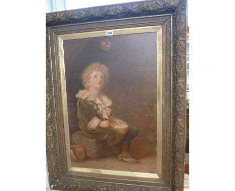 19thC Pears print - Bubbles - Millais 