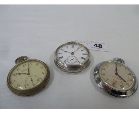 Silver and other pocket watches (3)