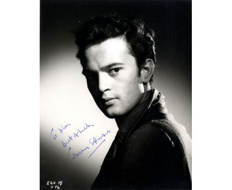 SPENSER JEREMY: (1937-     ) British Actor who disappeared into obscurity in the late 1960s. Rare vintage signed and inscribe