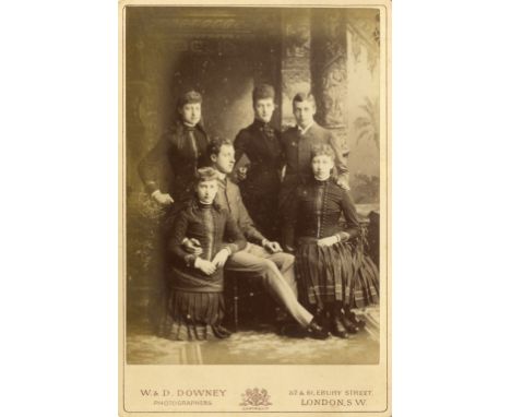 [ALEXANDRA OF DENMARK]: (1844-1925) Queen of the United Kingdom 1901-10, consort of King Edward VII. Vintage unsigned cabinet