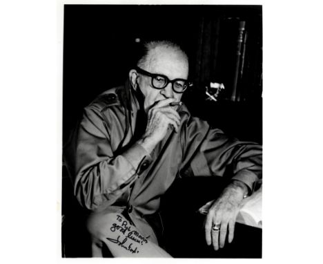 FORD JOHN: (1894-1973) American Film Director, Academy Award winner. Signed and inscribed 8 x 10 photograph, the image depict