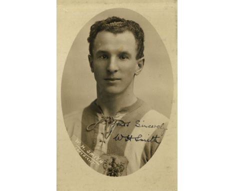 SMITH BILLY: (1895-1951) English Footballer, scorer of the winning goal for Huddersfield Town in their FA Cup victory over Pr