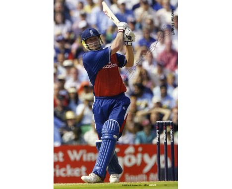 CRICKET: Selection of signed programme and magazine photographs of various sizes (some colour, some irregularly clipped), a f