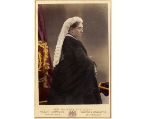 [VICTORIA]: (1819-1901) Queen of the United Kingdom Great Britain & Ireland 1837-1901. A fine vintage unsigned cabinet photog