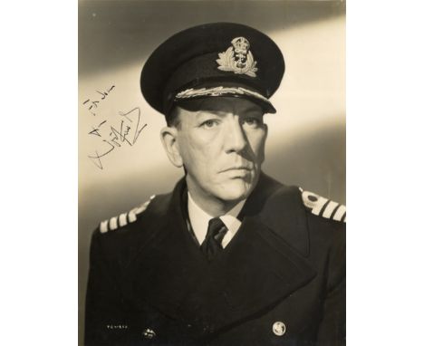 COWARD NOEL: (1899-1973) English Actor & Playwright, Academy Award winner. A good vintage signed and inscribed 7.5 x 9.5 phot