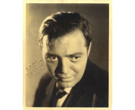 LORRE PETER: (1904-1964) Hungarian-born American Actor, remembered for his screen roles alongside Humphrey Bogart and Sydney 