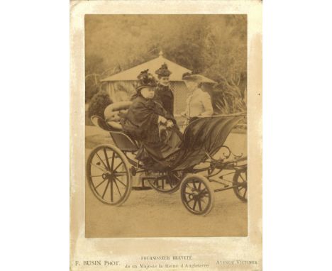 [VICTORIA]: (1819-1901) Queen of the United Kingdom Great Britain & Ireland 1837-1901. Vintage unsigned 6 x 8 photograph by B