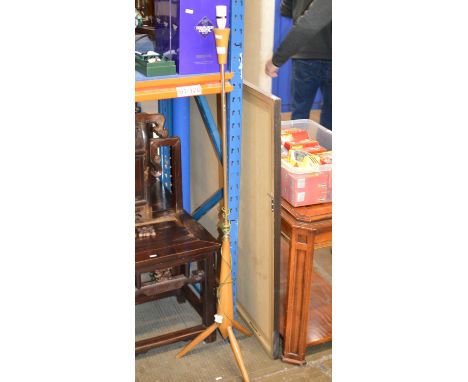 RETRO TEAK FLOOR LAMP      