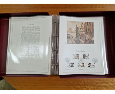 An album of lithograph first day covers, approx. 50. 