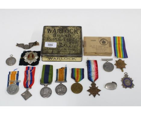 MEDALS, awarded to  8416 J. Arnott, Seaforth Highlanders to include Edward VII India General Service Medal 1908-1910 with Nor