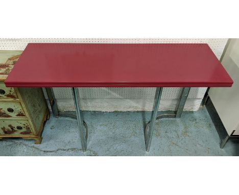 CALLIGARIS OPTION CONSOLE/DINING TABLE, 120cm x 40cm x 75cm unextended. 