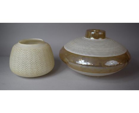 Two Vintage Light Shades 