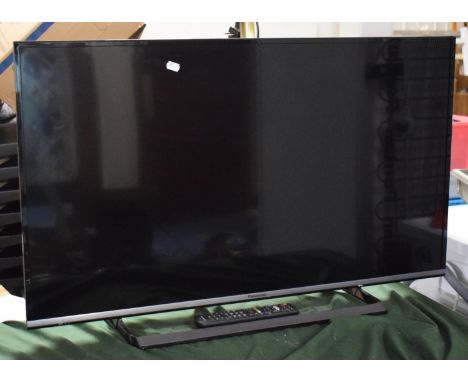 A Panasonic TX40CS520B Flat Screen TV with Remote 