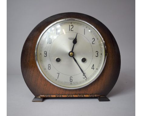 An Art Deco Westminster Chime Mantel Clock 