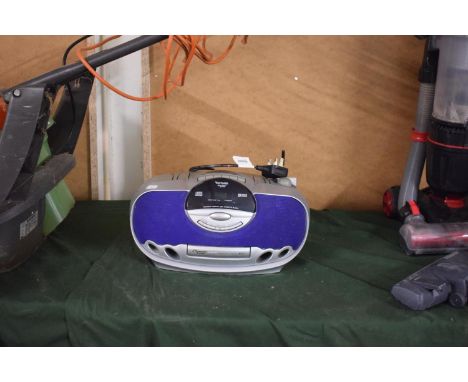 A Venture Compact Disk Stereo Cassette Recorder 